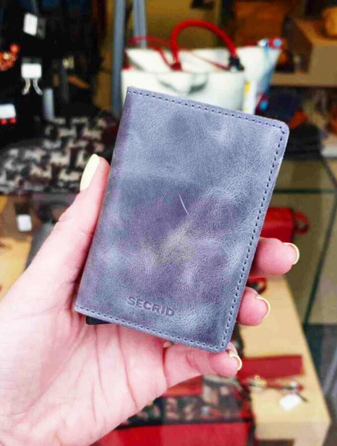 secrid slimwallet vintage grey
