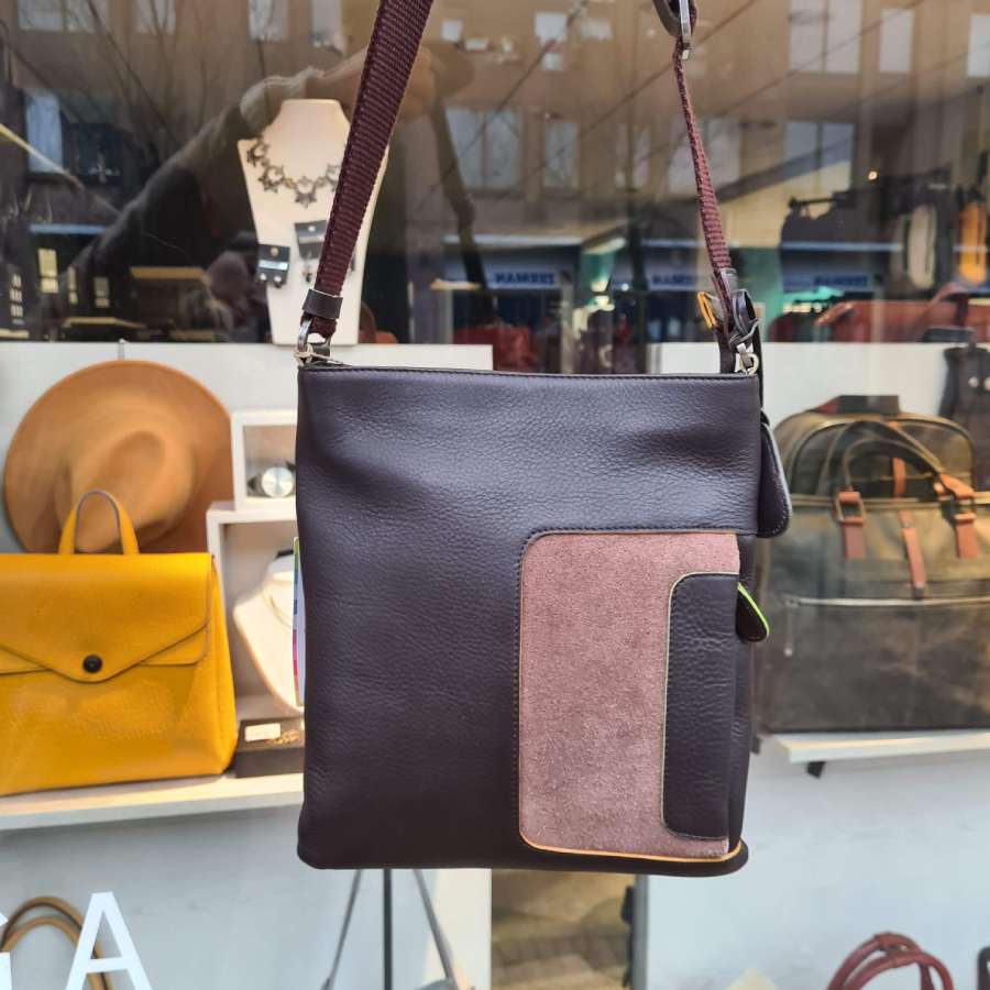 mywalit bruin tas dames 630 suede