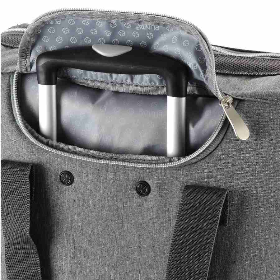 Punta boodschappenkar grijs trekstang