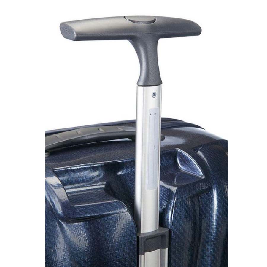 Samsonite Cosmolite Spinner 69cm CURV Donkerblauw trekstang