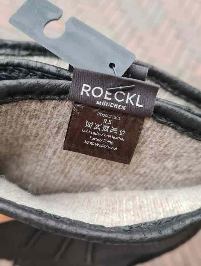 herenhandschoen peccary