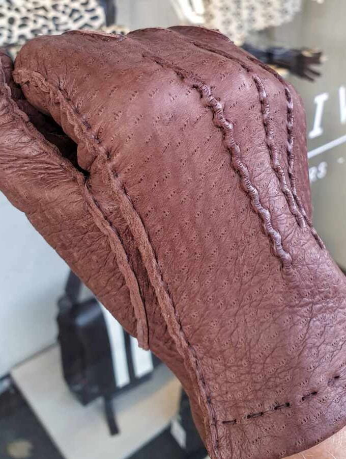 Peccary handschoenen bruin