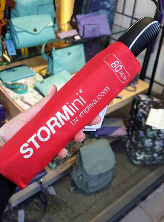 Impliva storm paraplu rood