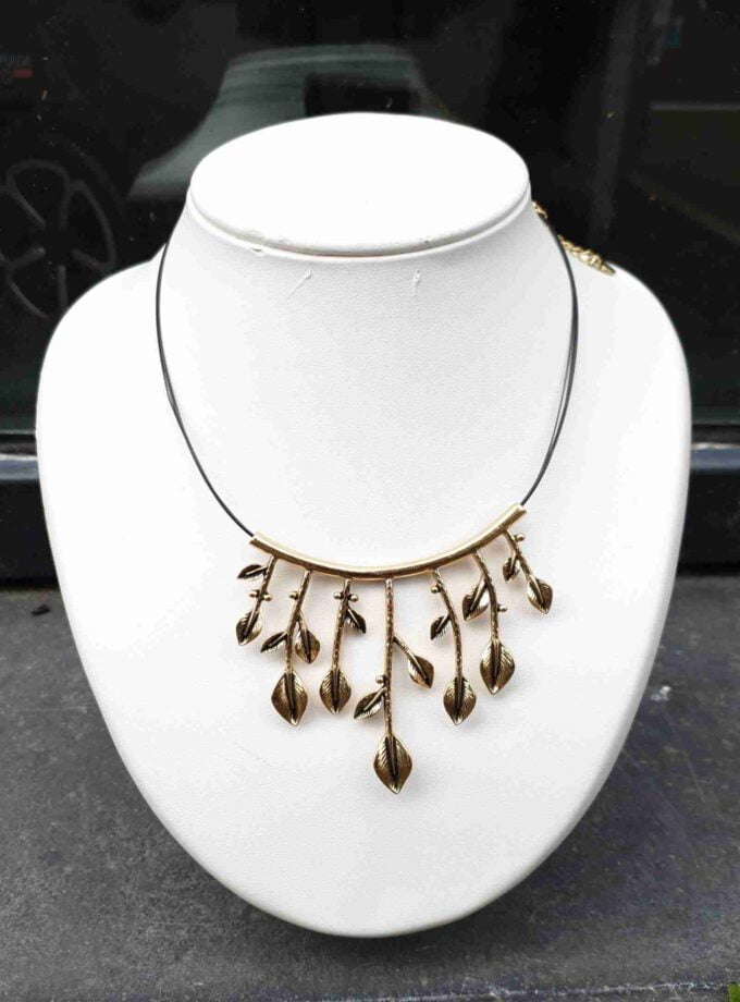 Ketting staaldraad hanger bladeren en takjes