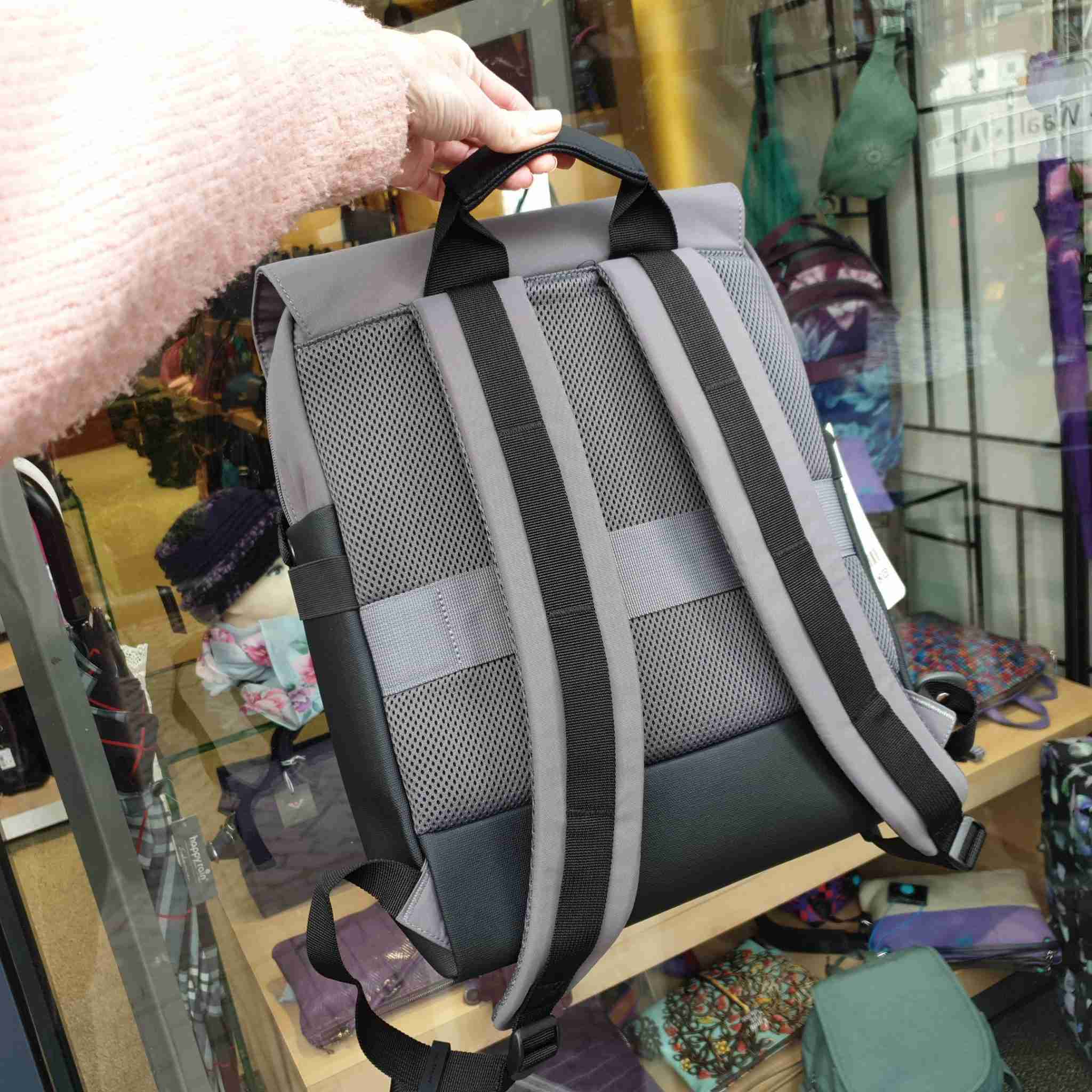 Moleskine ID Backpack 15 inch in Slate Grey Stuivenga Lederwaren Delft