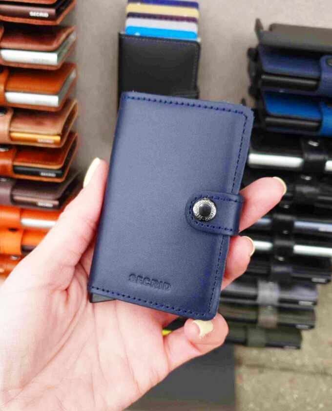 SECRID Miniwallet Original Navy voorkant