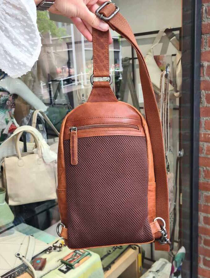 Spikes Sparrow Sling Bag Brandy