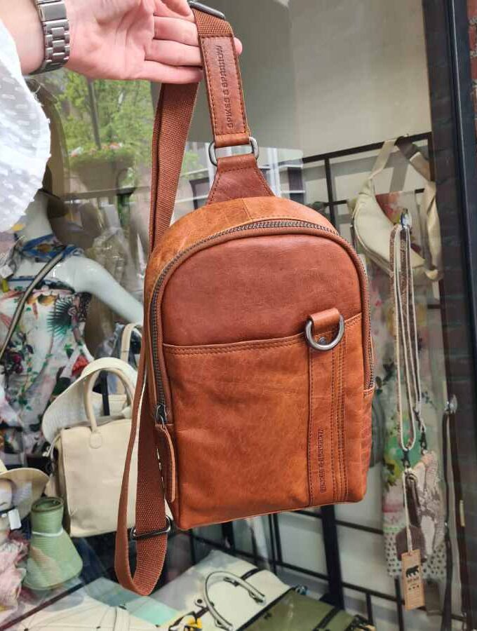 Spikes Sparrow Sling Bag Brandy