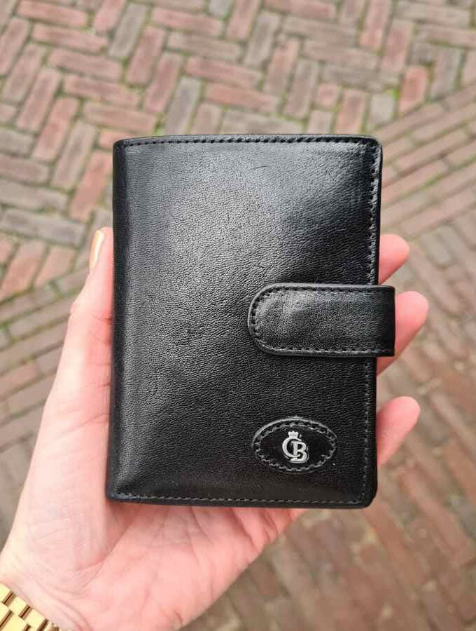 Castelijn en Beerens Gaucho met ritsvak 9CC RFID zwart