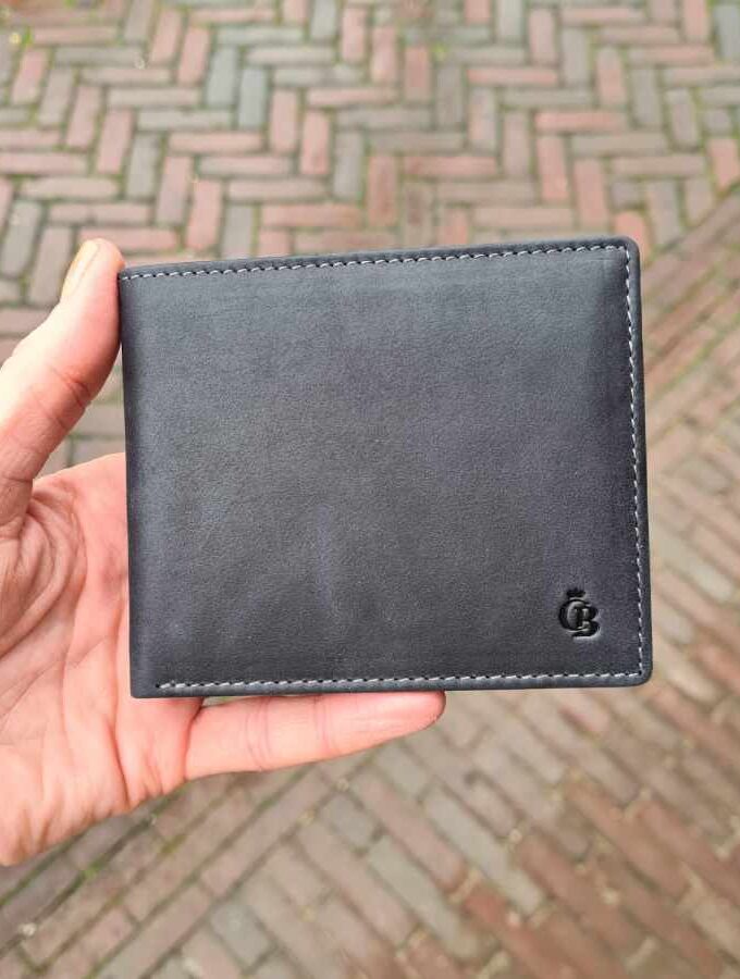 Castelijn en Beerens billfold mat zwart