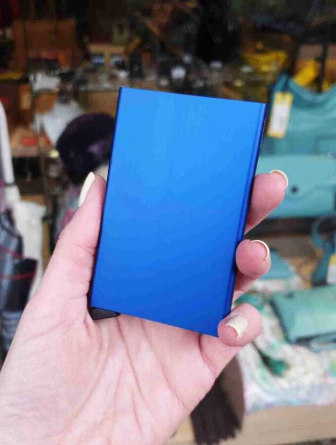 Secrid Cardprotector Blue Aluminium