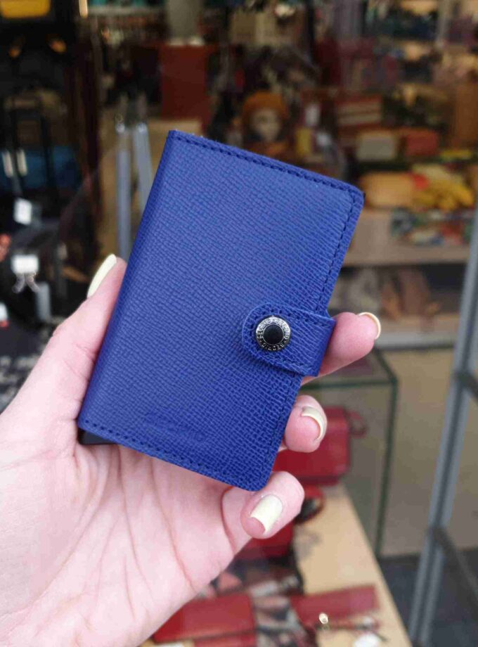 Secrid Miniwallet MC-blue-black blauw