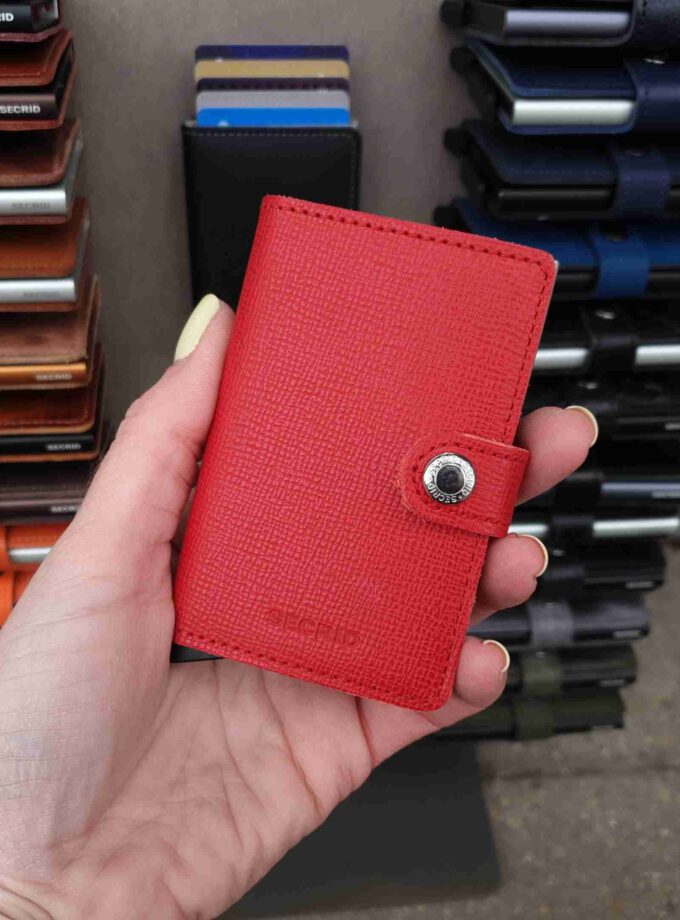 Secrid Miniwallet MC-red Crisple rood