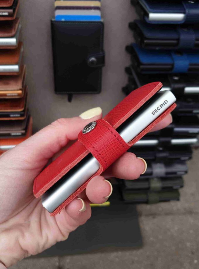 Secrid Miniwallet MC-red Crisple rood