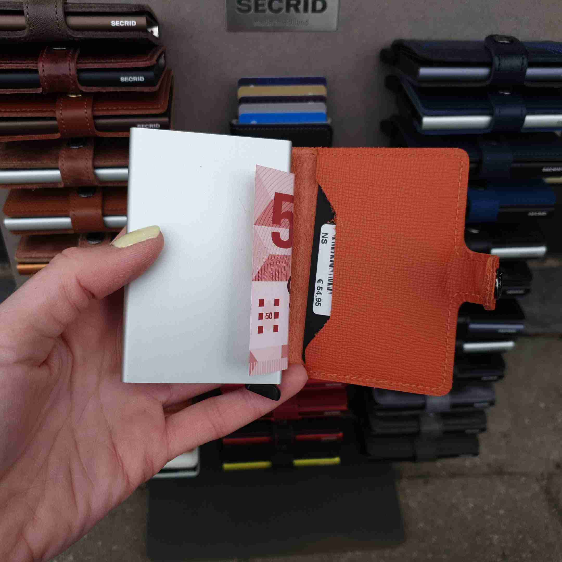 Secrid Miniwallet crisple oranje MC-Orange