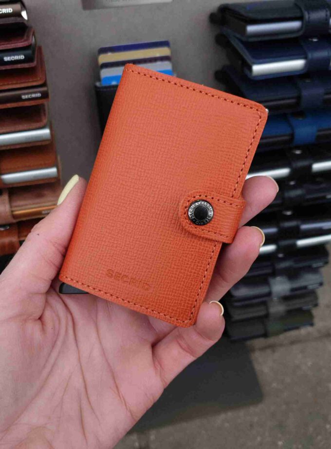 Secrid Miniwallet crisple oranje MC-Orange