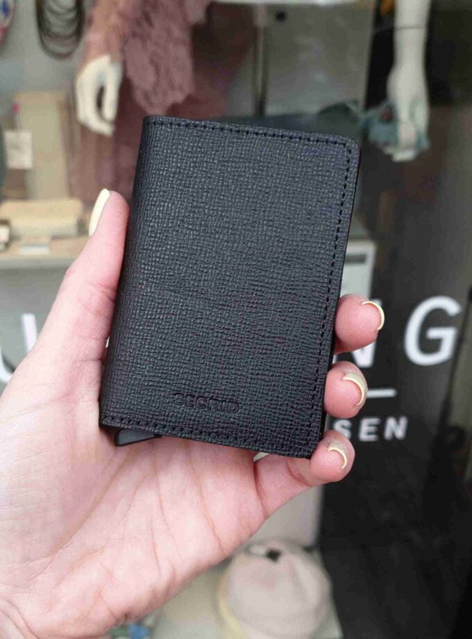 Secrid Slimwallet Crisple SC-black zwart