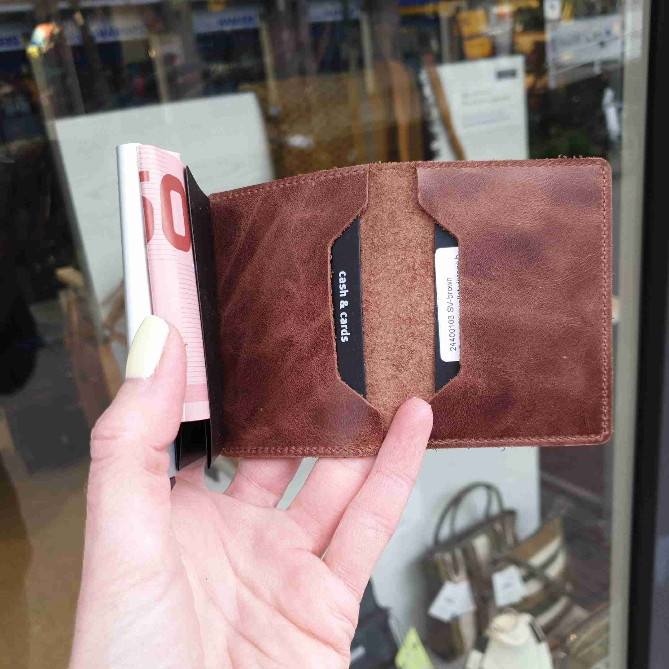 Secrid Slimwallet Vintage SV-Brown bruin