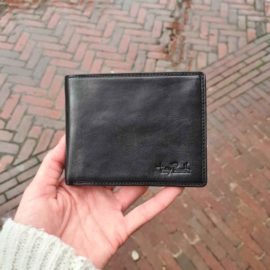 Tony Perotti Billfold RFID 11 CC in zwart