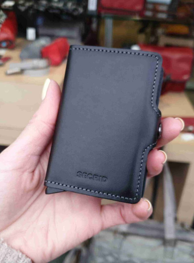 Secrid TwinWallet Original Black silver cardprotectors