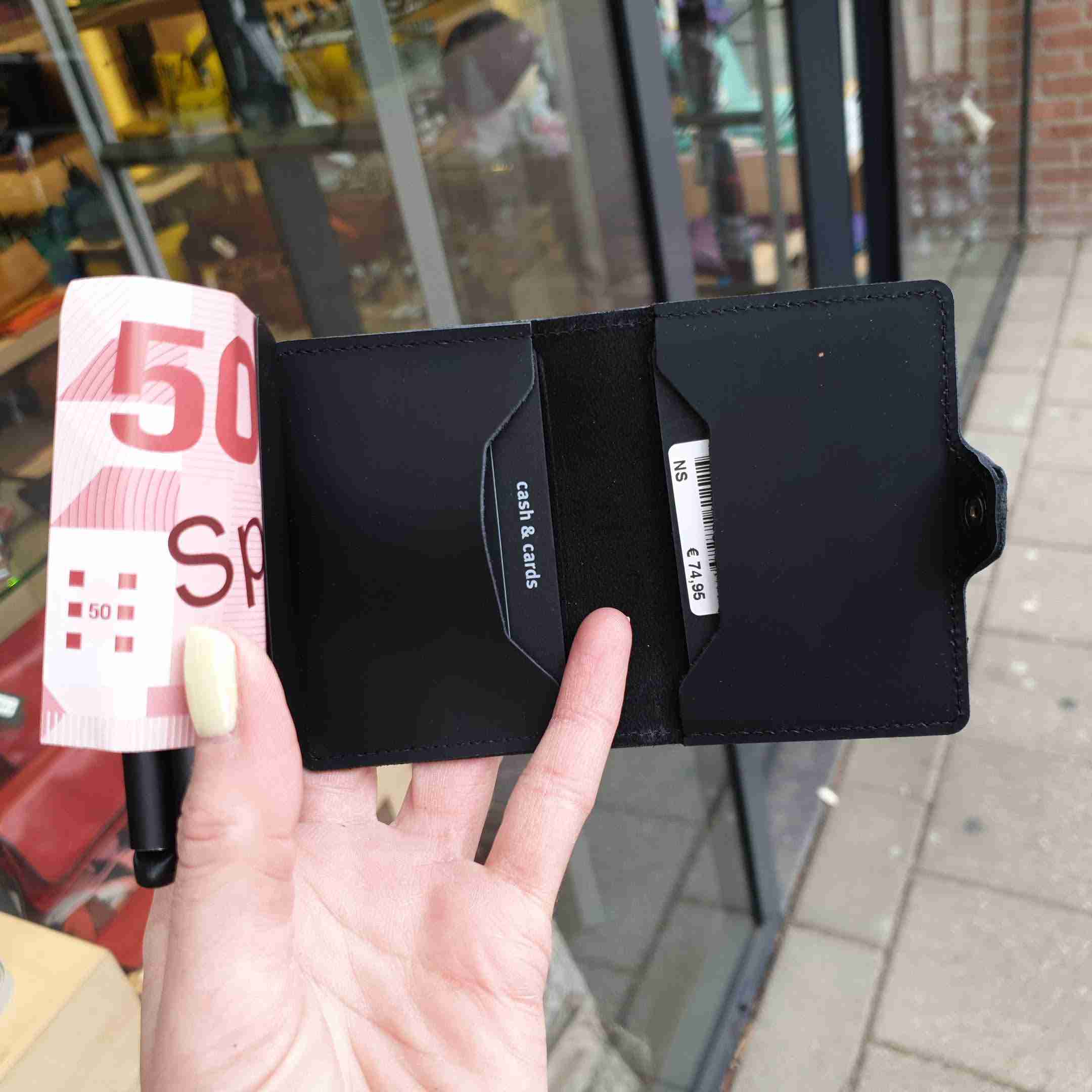 Secrid TwinWallet Matte Black zwarte cardprotectors