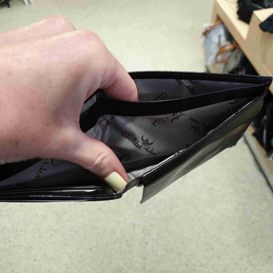 Golden Head Billfold 1162 05 Schwarz