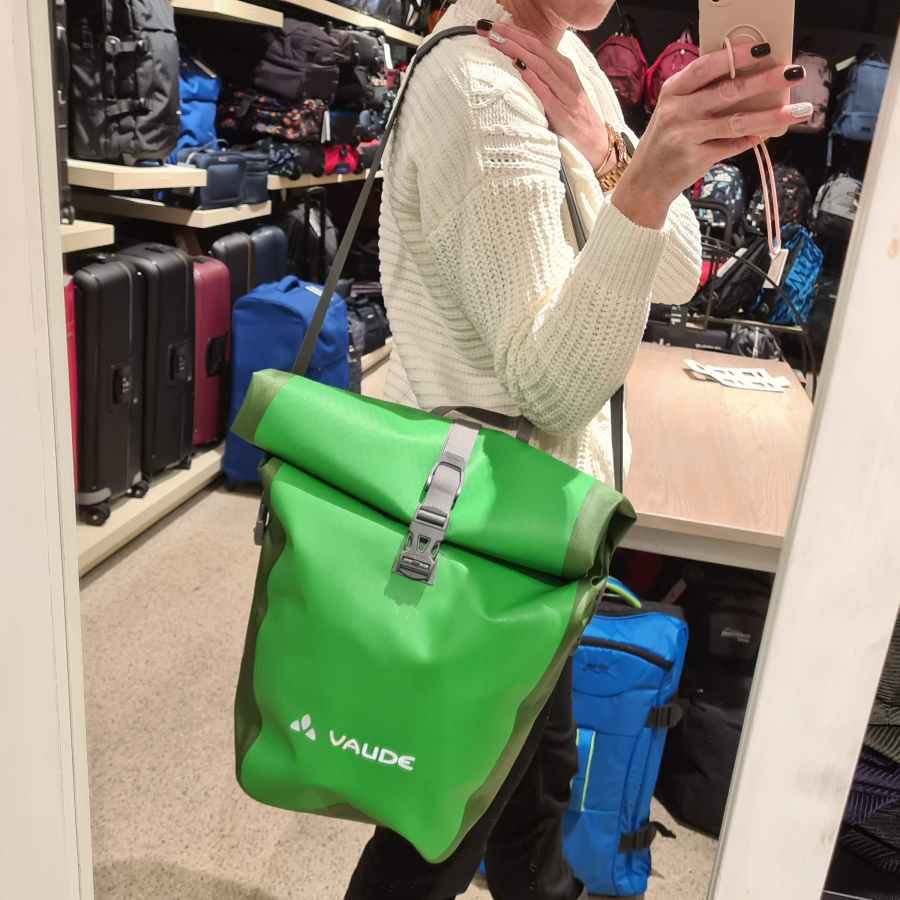 Fietstas Vaude Aqua Back Parrot Green Waterproof