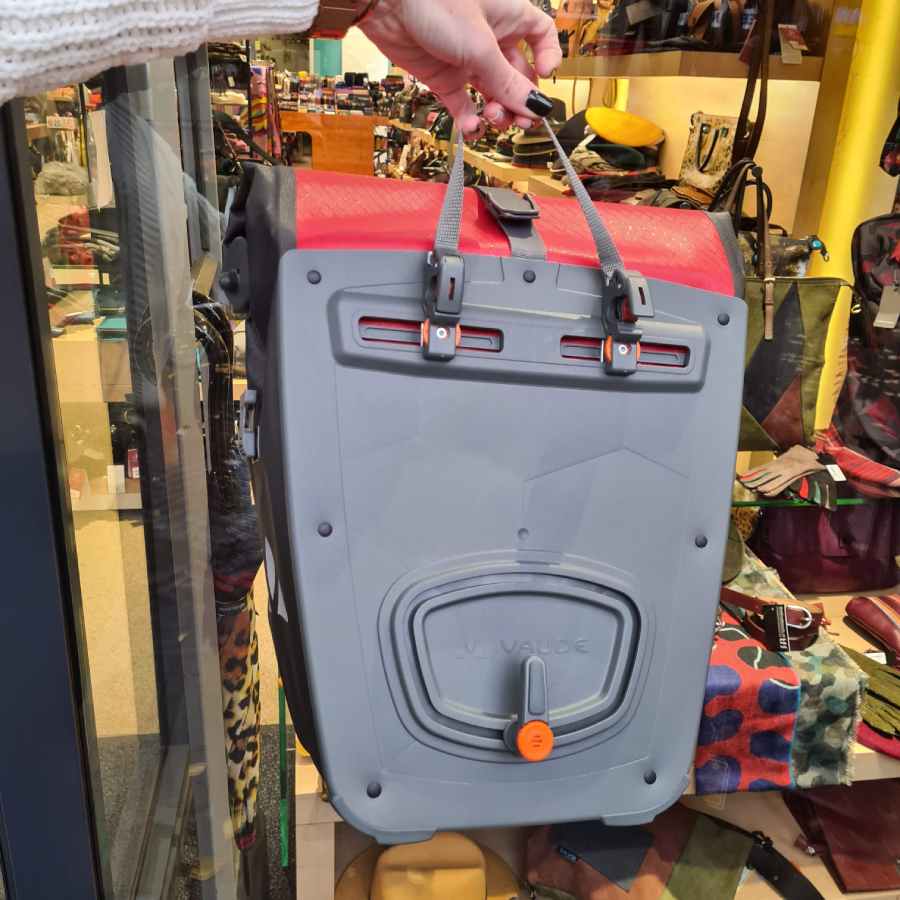 Fietstas Vaude Aqua Back Red Waterproof SINGLE