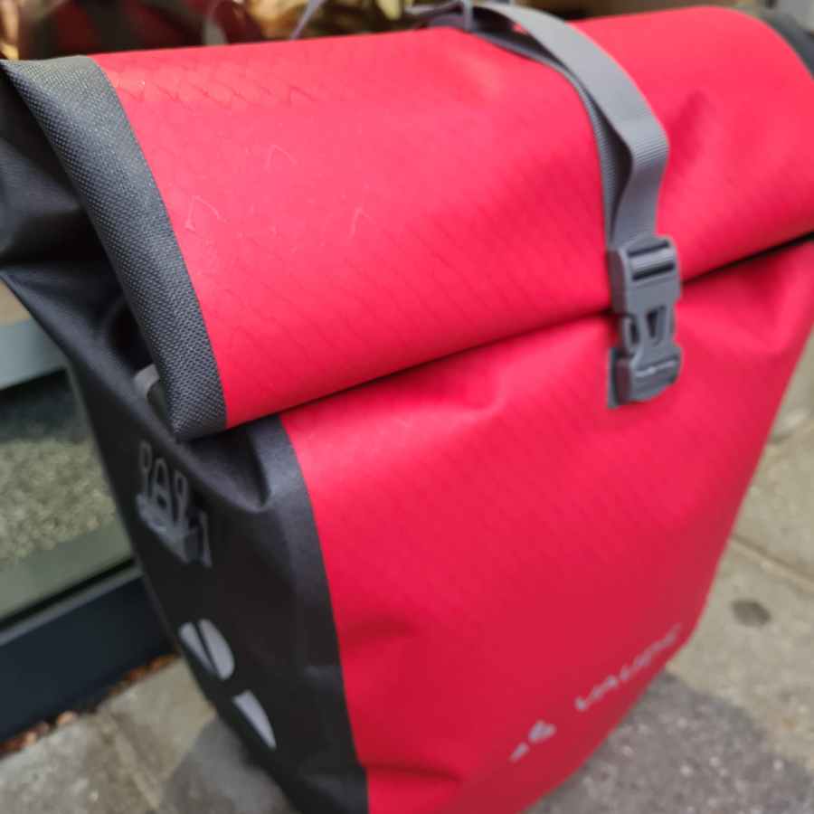 Fietstas Vaude Aqua Back Red Waterproof SINGLE