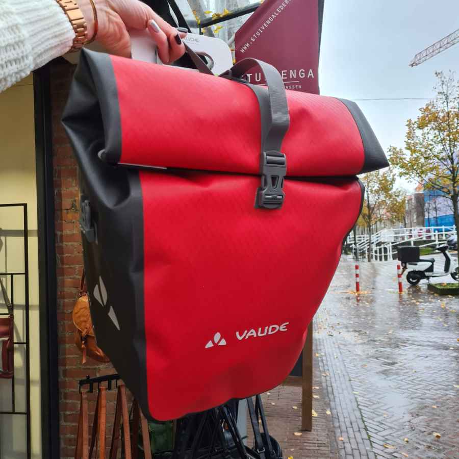 Fietstas Vaude Aqua Back Red Waterproof SINGLE