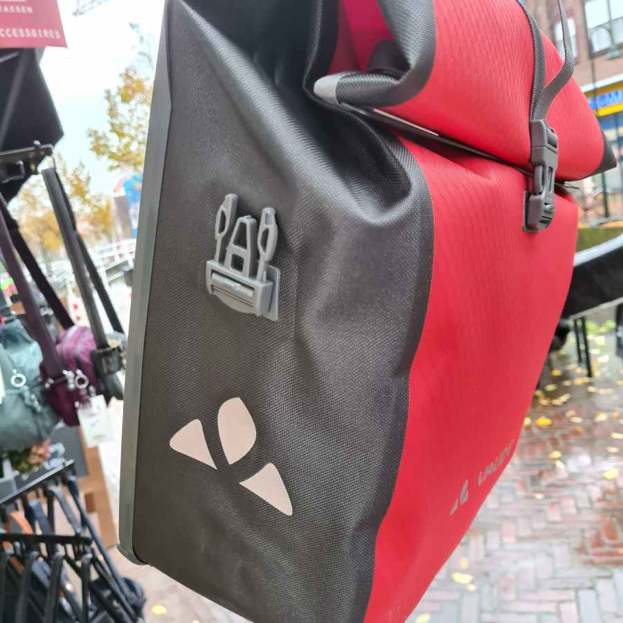 Fietstas Vaude Aqua Back Red Waterproof SINGLE