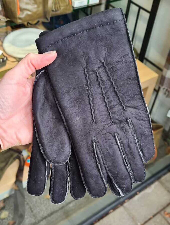 Lammy handschoenen Heren zwart