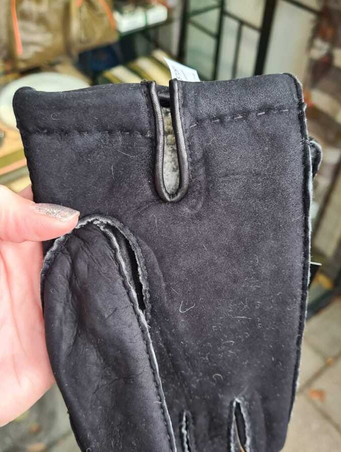 Lammy handschoenen Heren zwart