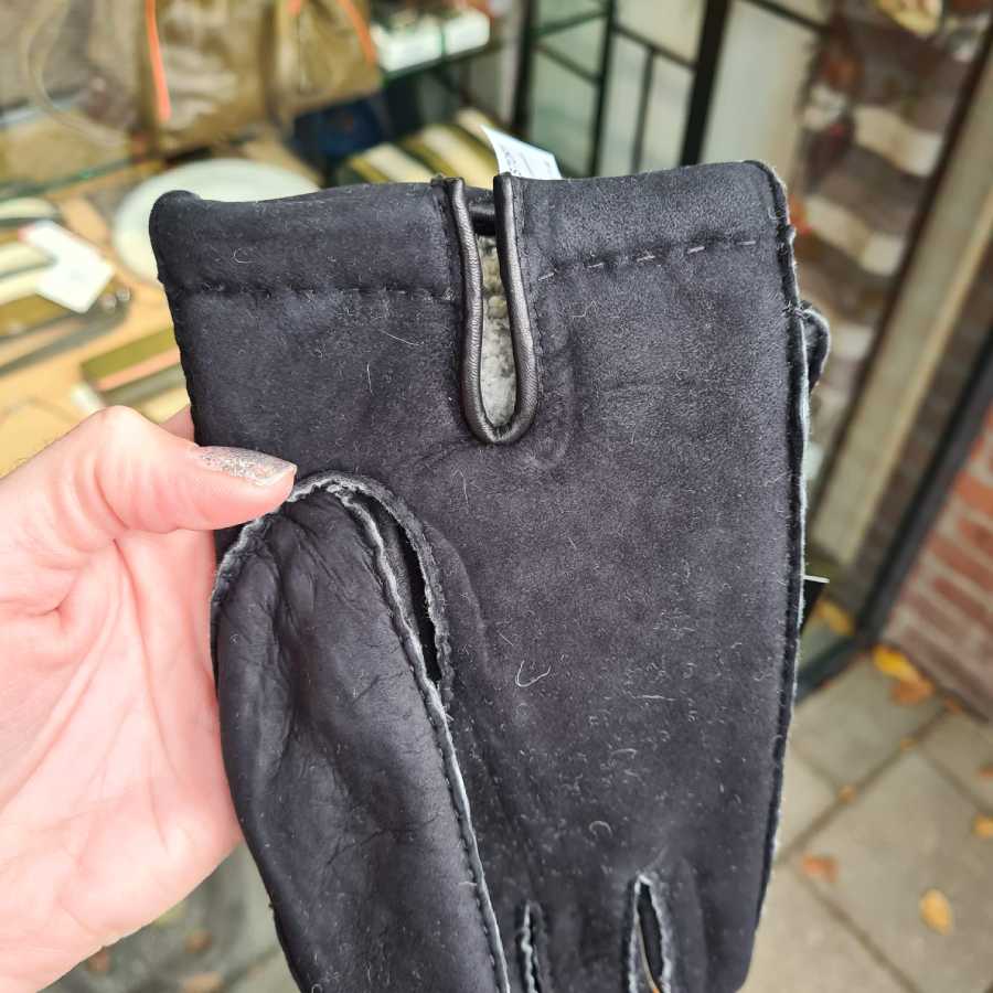Lammy handschoenen Heren zwart