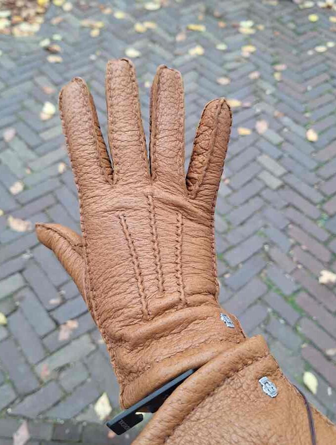 Roeckl peccary handschoen cashmere voering