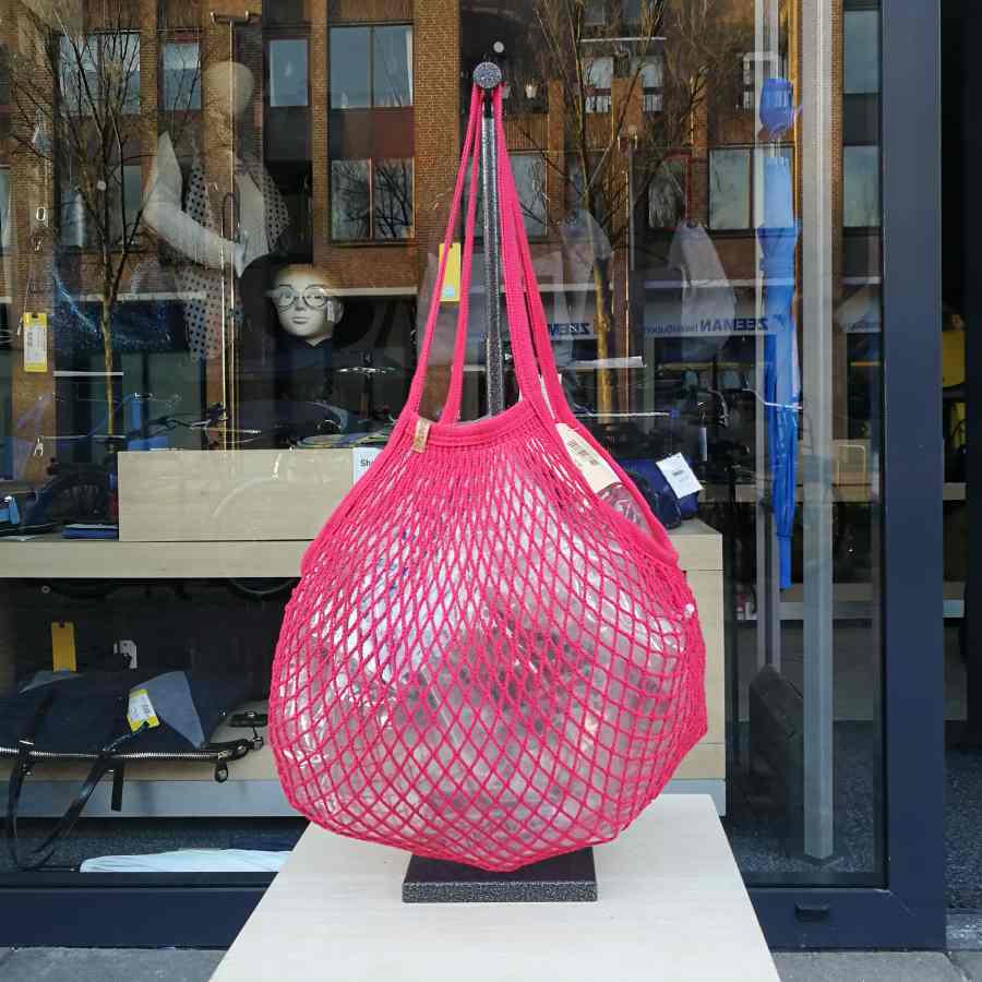 rood boodschappennetje