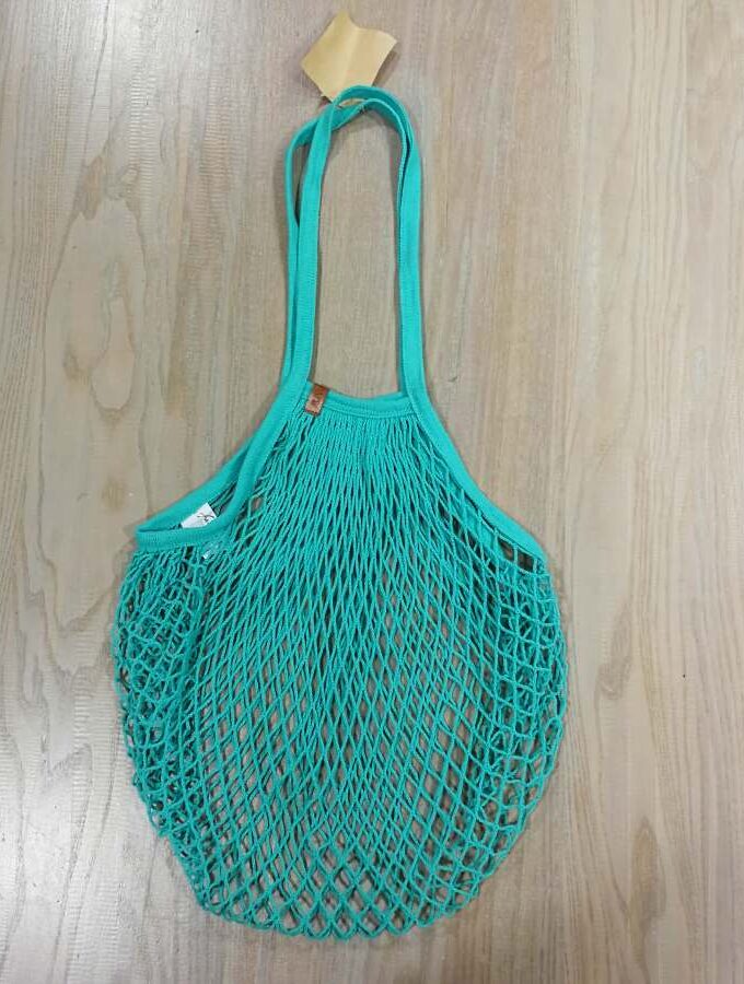 groen netje voor boodschappen