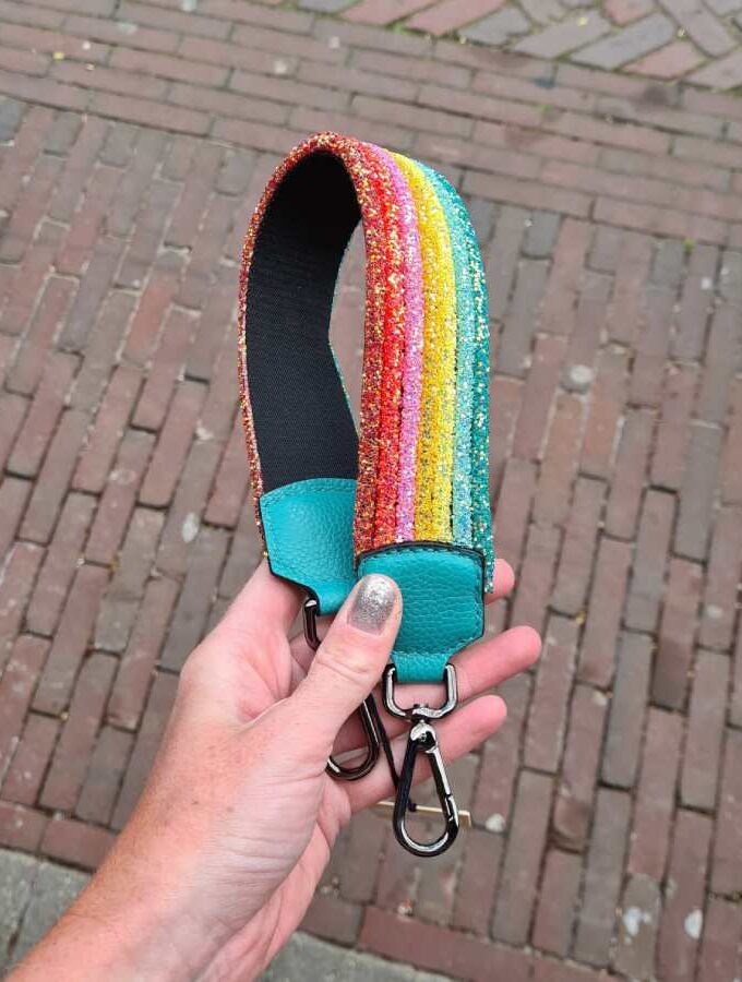 Gabs schouderband unicorn rainbow