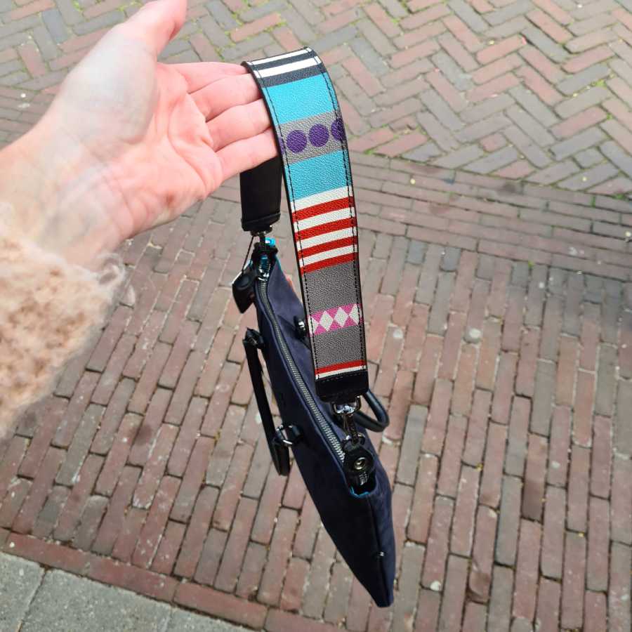 Gabs Gina schouderband stippen strepen