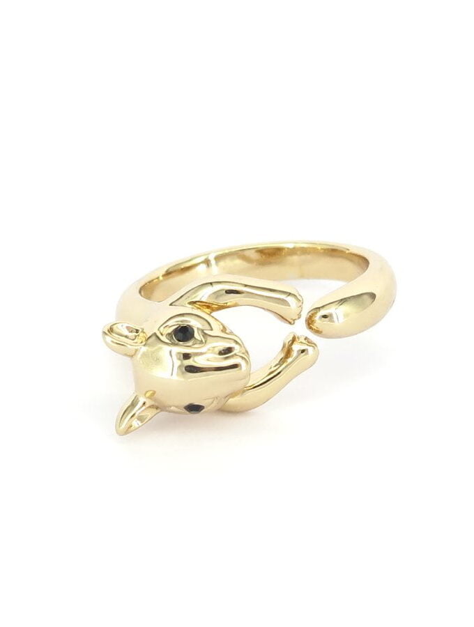 Ring rosé kleur knaagdier