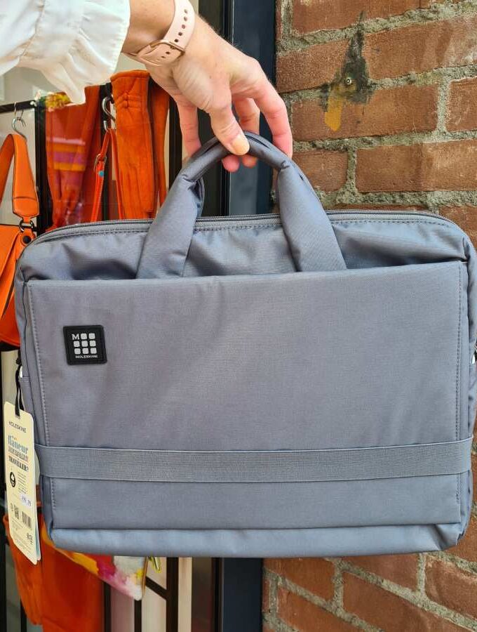 Platte laptoptas grijs Moleskine voor 15 inch