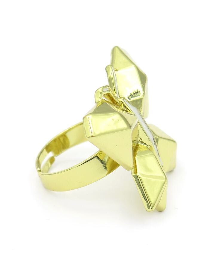 Ring goudkleurig vlinder