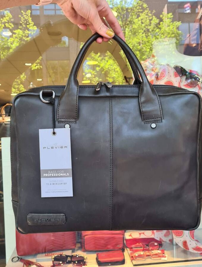 Plevier zwart 14 inch werktas