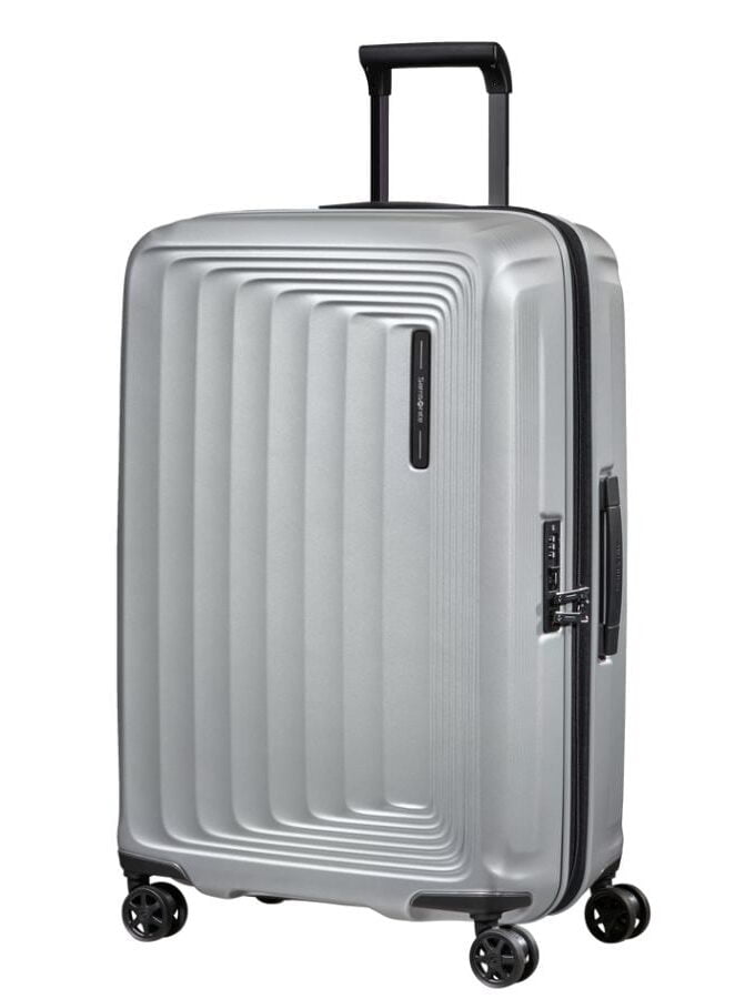 Samsonite Nuon 69cm Matt Silver Expendable