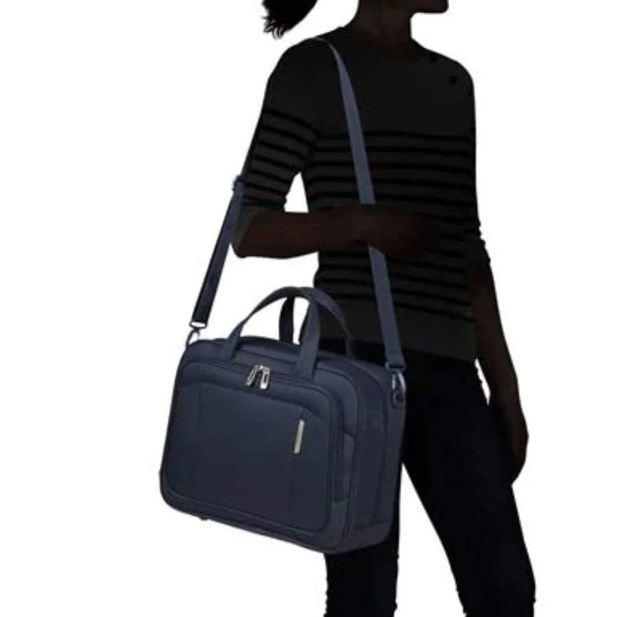 Samsonite Respark Laptop Bag Ozone Black Stuivenga Lederwaren Delft