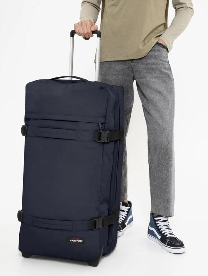 Eastpak Transit'R L Ultra Marine grote reistas op wielen