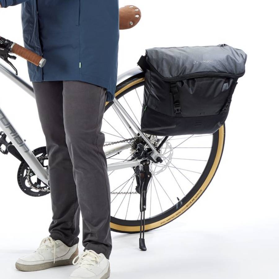 Vaude CityME Bike fietstas schoudertas Baltic Sea