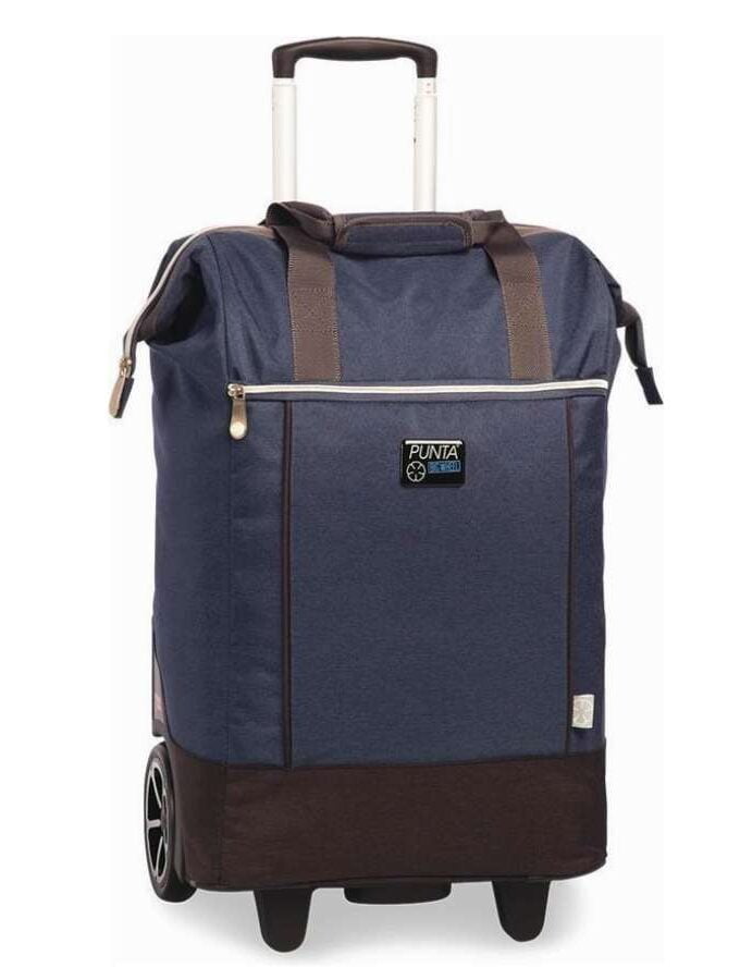 Boodschappenwagen Punta Big Wheel marine blauw