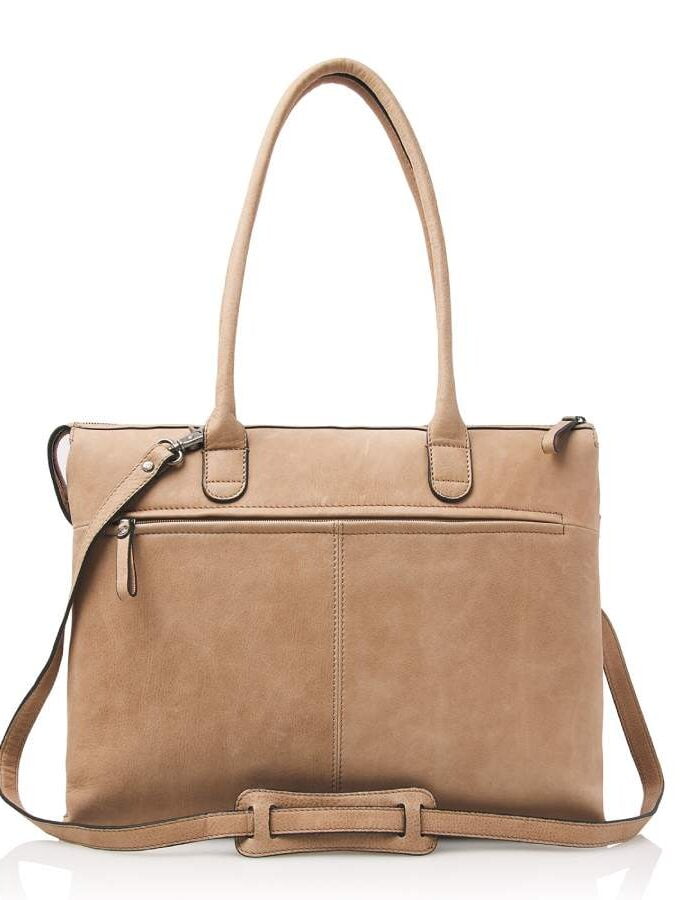 Castelijn en Beerens werktas 15.6 inch in beige