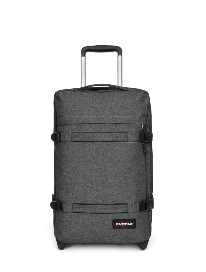 Eastpak Transit'R S Black Denim handbagage soft wheels